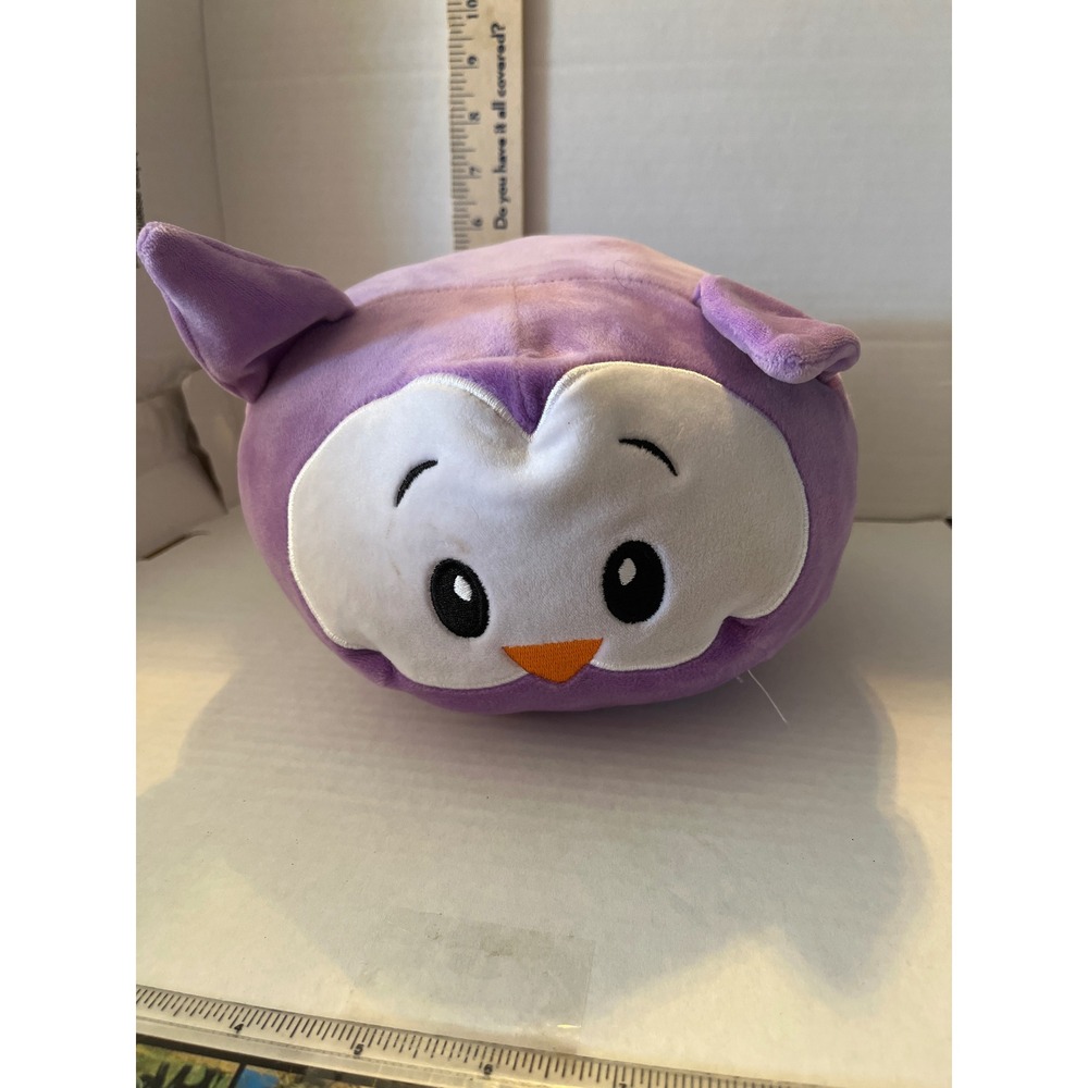 Good Stuff Bun Bun Purple Owl Plush Round Squishy Stuffed Animal 8 inch 2021